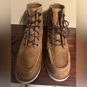 Brunt Marin Unlined Soft Toe Work Boot Slip Size 13